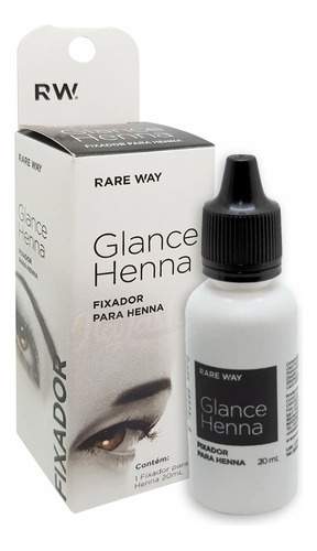 Fixador Para Henna Glance 20ml Loção Fixadora Rare Way