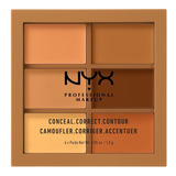 Paleta De Correctores Multitono Nyx 1.5 Gr Professional