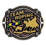 Fivela Country Masculina Team Roping - Tam G - 15311fj Pdc