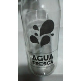 Agua Fresca-botella Vidrio-alto: 28,5 Cm. -muy Vistosa -únic