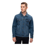 Chaqueta Denim Clásica Azul Hombre Fashion´s Park