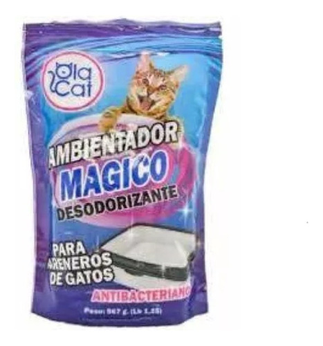 Ambientador Magico Para Areneros De Gatos 