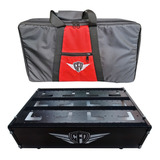 Pedalboard Creationfd Stau 40x30 Com Bag, Elétrica E Jacks