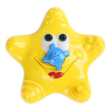 Fuente De Agua Giratoria Electrónica Sea Star Bath Toy