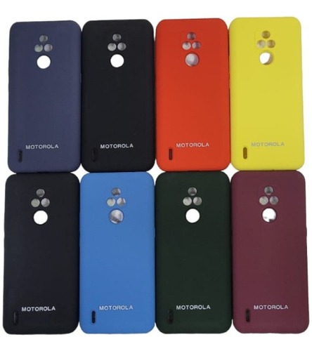 Funda Forro Estuche Silicon Para Motorola Moto E7 2020