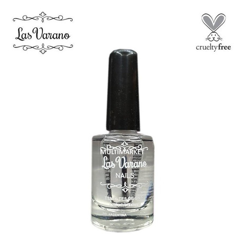 Top Coat Brillo Tradicional - Secado Al Aire - Las Varano 