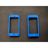 Molduras Captador Humbucker Par Cor Azul Guitarra