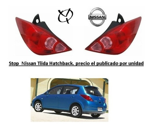 Stop Nissan Tiida Hatchback Foto 3