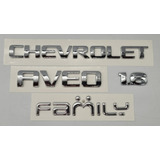 Chevrolet Aveo 1.6 Family Emblemas Cinta 3m
