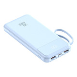 Mini Cargador Portátil Power Bank De 10000 Mah, 10 W, Carga