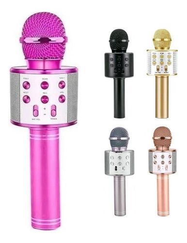 Micrófono Inalámbrico Portátil Bluetooth De Karaoke