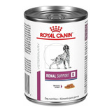 Royal Canin Alimento Renal Support D Paquete 6 Latas 385gr *