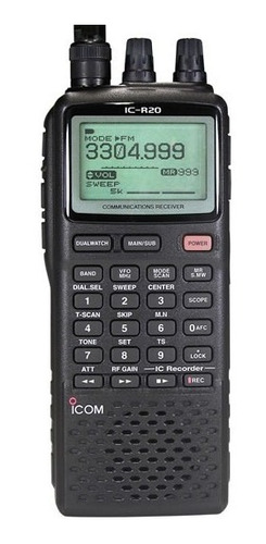 Radio Telefo Escaner Ic R 20 Icom Profesional Graba Completo