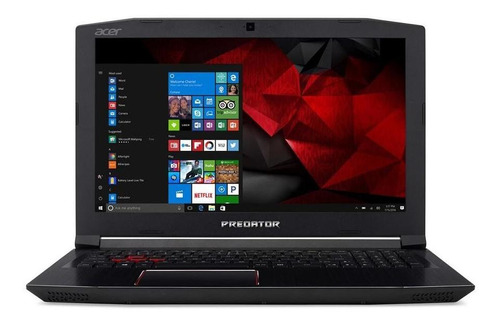 Notebook Gamer Acer Predator Helios 300 G3-572-75l9 Core I7 16gb Hd 2tb Nvidia Geforce Gtx 1060 6gb 15,6  Fhd Windows 10