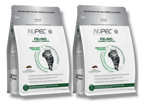 Kit De 2 Nupec Felino Hairball 1.5kg | Bolas De Pelo 