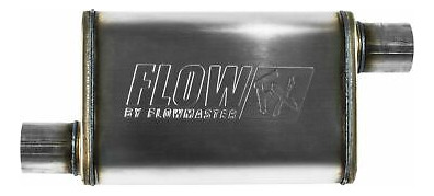 Flowmaster Fx Stainless Steel Muffler 2.5in Offset Inlet Aaf