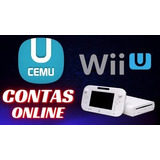 Wii U Nintendo Network Conta Para Cemu Online