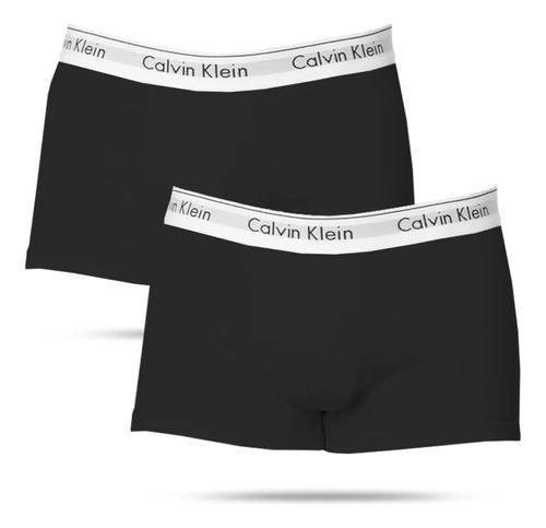 Kit De Cuecas Calvin Klein 2 Boxer Trunk Original