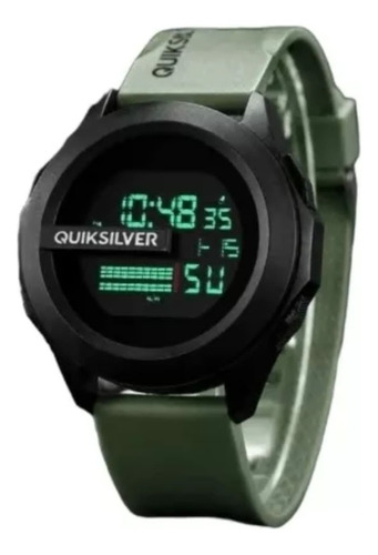 Relógio Quiksilver Verde Exército Sem Caixa Original 