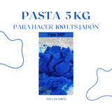 5kg Pasta Para Preparar 100lts De Jabón Azul Clásico