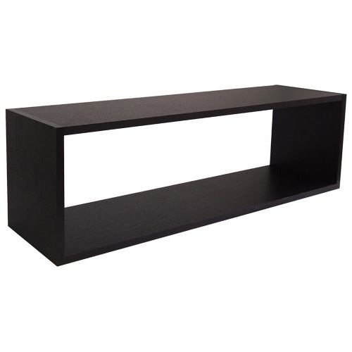 Nicho Retangular Preto Mdf Sala Quarto Cozinha 50x30x30p