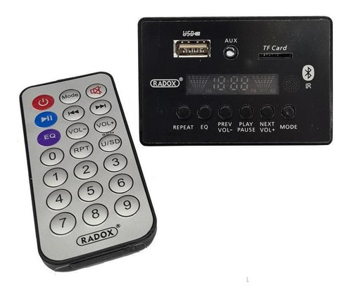 Modulo Reproductor De Audio (mp3) Con Bluetooth Radox 870-28