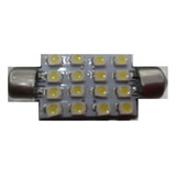 Foco Microled - 16 Smd 3528 Led 42mm Blanco A 12v Para Domo