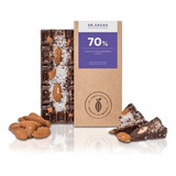 Chocolate Al 70% Con Almendras - Dr Cacao