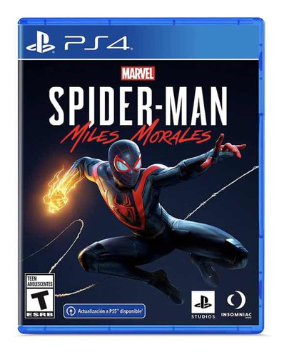 Marivel Spiderman Miles Morales Ps4 Físico