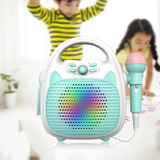 Máquina De Canto Infantil Com Microfone Áudio Infantil