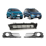 Juego Rejillas Cromadas Vw Suran 2015 2016 2017 2018 2019