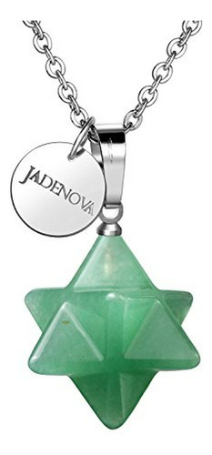 Collar - Merkaba Crystal Pendent Necklace For Women Men Jewe