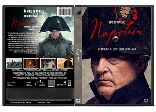 Dvd Napoleon 2024 / Joaquin Phoenix