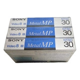 3 Casset De Video 8 Mm Mp Sony Nuevo