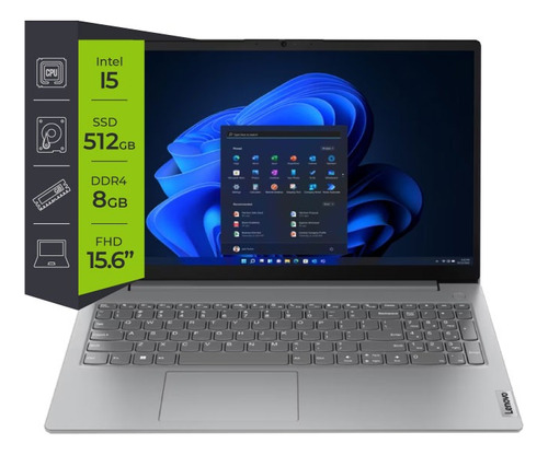 Notebook Lenovo V15 G3 I5 1235u 8gb Ssd 512gb 15.6 Free Vnx
