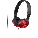 Auriculares Estéreo Sony Serie Zx - Rojo