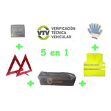 Kit De Seguridad Vehicular Para Auto 5 En 1