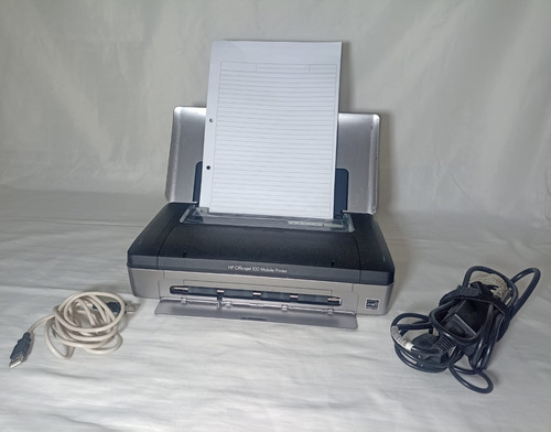 Impresora Color Hp Officejet 100 Gris Y Negra 100v/240v