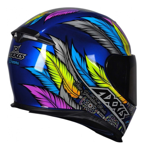 Capacete Axxis Dreams Gloss Blue/grey