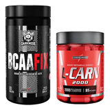 Bcaa Fix 120 Caps + L-carnitina 60 Caps Integralmedica