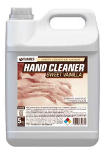 Jabón Líquido Manos Hand Cleaner Sweet Vainilla 5lts. Thames