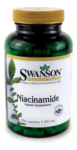 Niacinamida 250 Mg 250 Capsulas Vitamina B