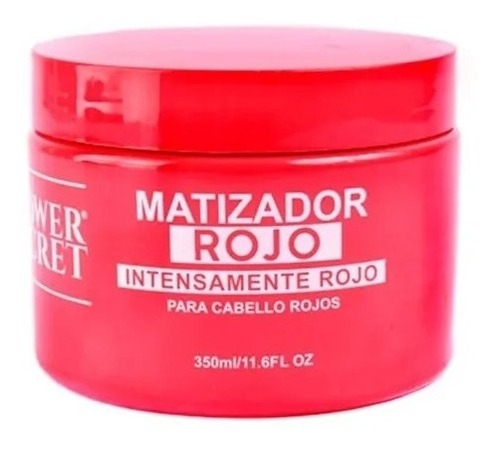 Matizador Rojo Para Cabellos Rojos 350 Ml Flower Secret