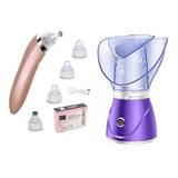 Vaporizador Sauna Facial + Removedor Puntos Negros + Regalo