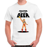 Camiseta He Man Master The Beer Cerveja Carnaval Camisa D5