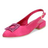 Balerina Tacon Mujer Rosa 2cm 060-57