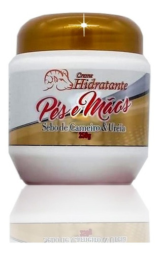 Creme Hidratante Pés Mãos Ressecados Sebo De Carneiro Ureia 