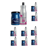  Kit Decolorante Anven Premium 350 Grs (10 Pzas) Tono 2/0