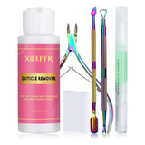 Xifepfr Kit Removedor De Cutculas, Crema Removedor De Cutcul