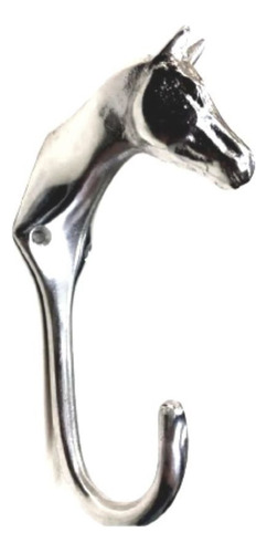 10 Gancho Em Aluminio Cabeça De Cavalo